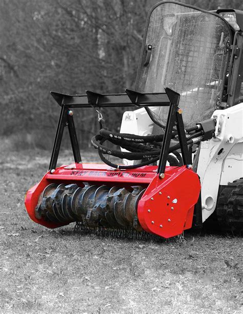 low flow mulcher for skid steer|loftness g4 mulcher for sale.